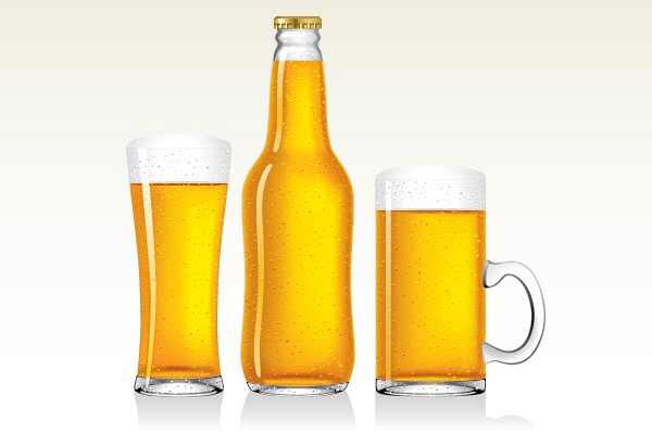 Cold Beer Vector