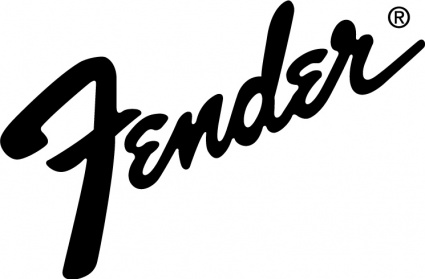 Fender logo logo in vector format .ai (illustrator) and .eps for free download
